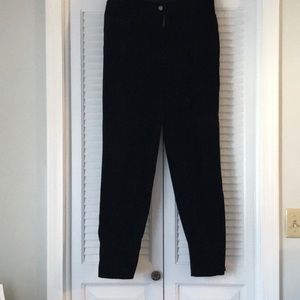 Laura Ashley velvet black pants